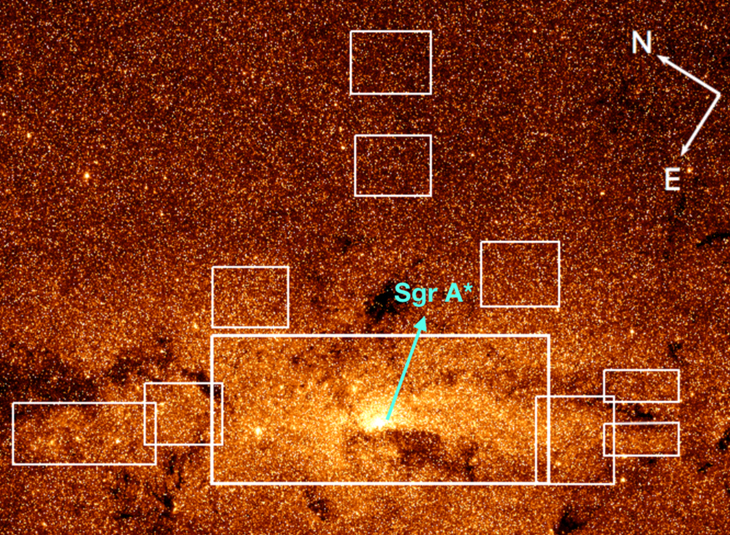IAA researchers publish the most detailed star catalogue of the Galactic Centre