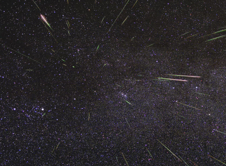 The Perseid meteor shower arrives