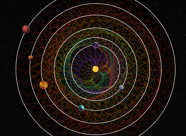 Una danza cósmica revela un sistema de seis planetas