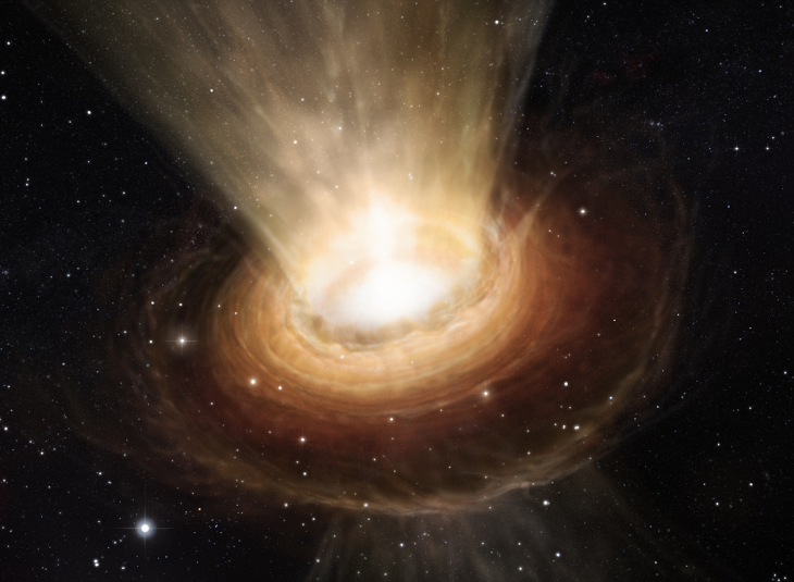 Los agujeros negros supermasivos alteran la evolución química de las galaxias