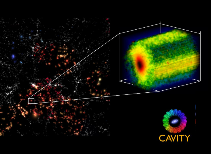 El IAA-CSIC participa en un proyecto que ofrece a la comunidad científica imágenes tridimensionales de 100 galaxias