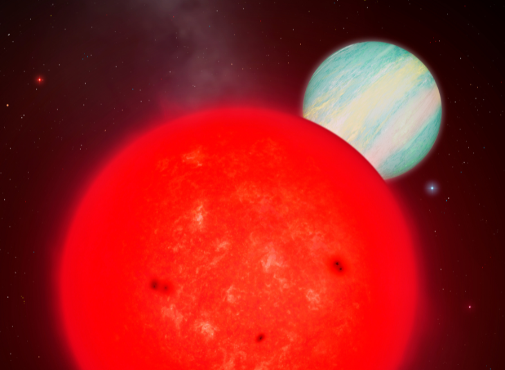 El hallazgo de un planeta gigante alrededor de una estrella diminuta pone en jaque las teorías sobre la formación planetaria