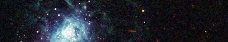 Imagen de la galazia IZW 18
