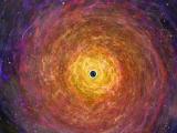 Representación del agujero negro supermasivo en la galaxia M87 - Nicolle R. Fuller/NSF