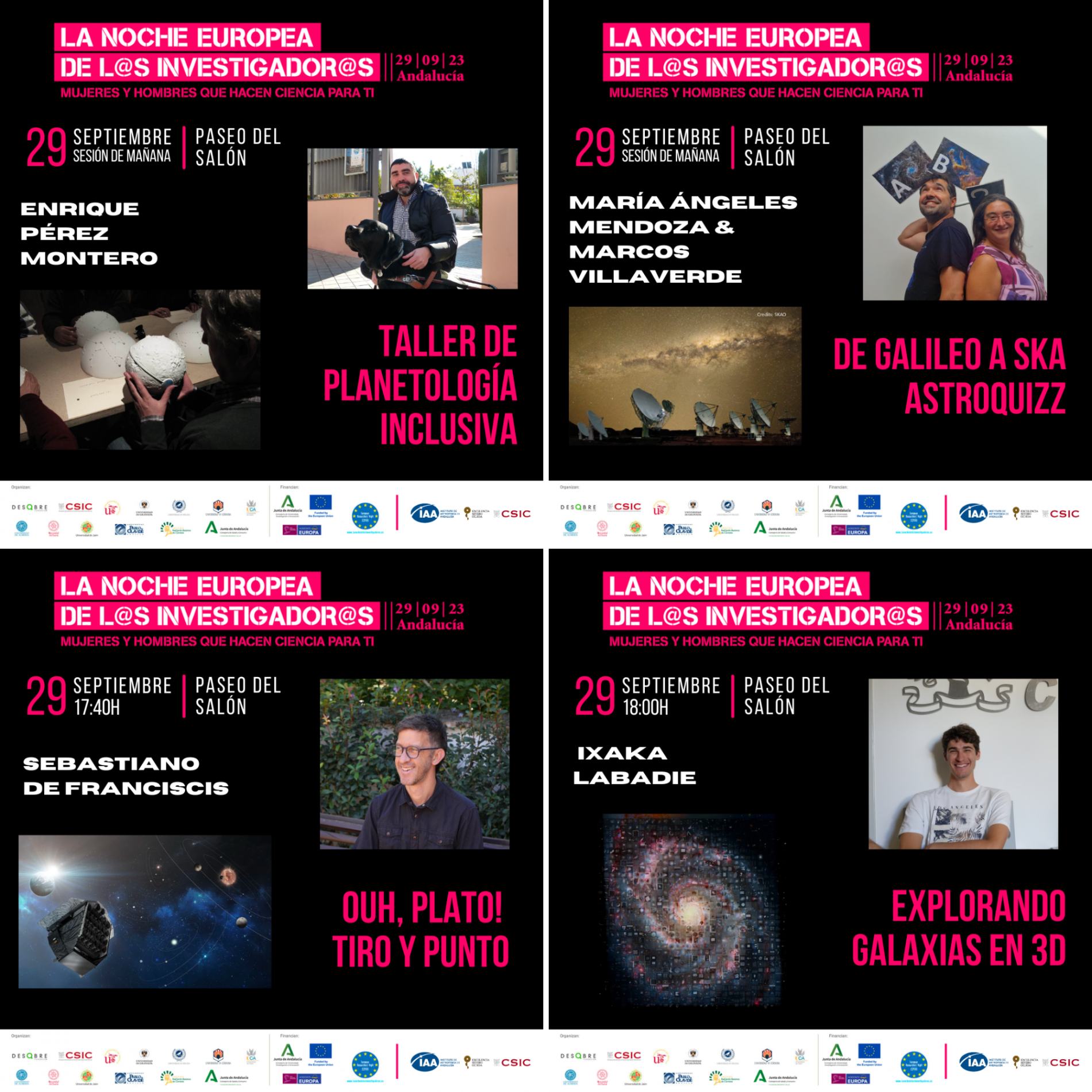 Programa Noche Europea Investigadores 2023