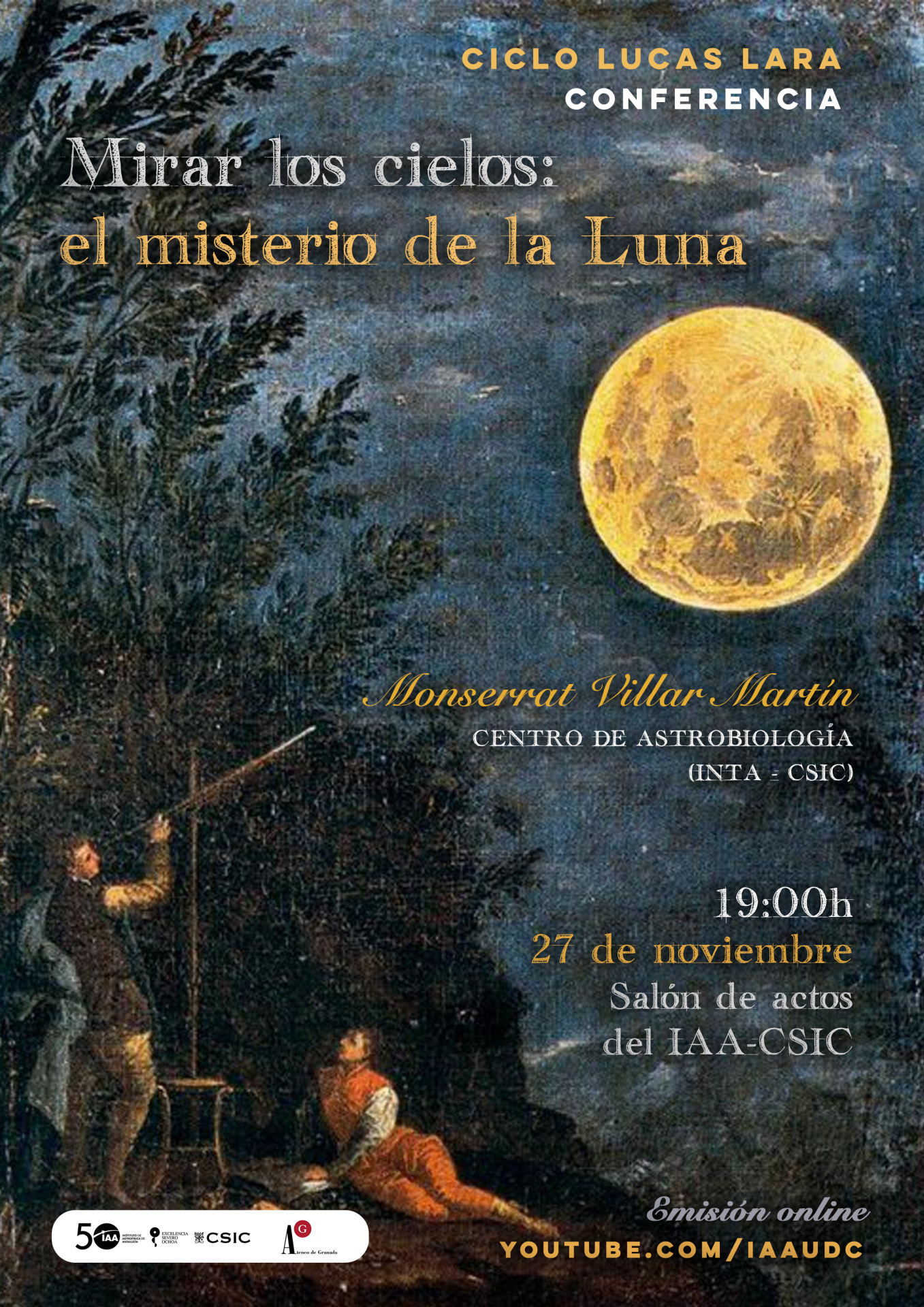 Mirar los cielos: el misterio de la Luna
